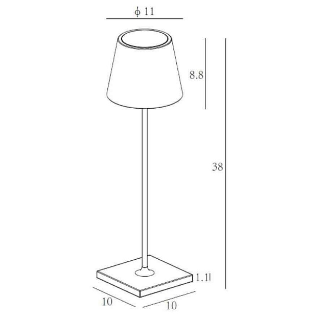 Уличный светодиодный светильник Lucide Justin 27888/02/31 изображение 2 Уличный светодиодный светильник Lucide Justin 27888/02/31 Фото № 2