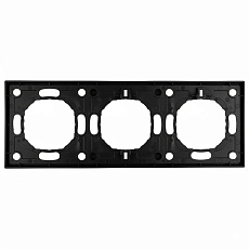 Рамка 3-постовая Stekker Эмили черный уголь PFR00-5003-05 49860 4