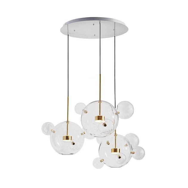 Подвесная светодиодная люстра Loft IT Bolle 2027-D3 изображение 4 Подвесная светодиодная люстра Loft IT Bolle 2027-D3 Фото № 4