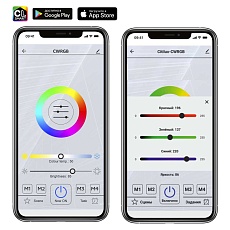 Потолочная светодиодная люстра Citilux Паркер Смарт CL225A190E 4