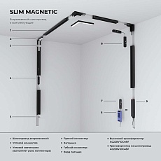 Ввод питания Elektrostandard Slim Magnetic 85095/00 a057210 1