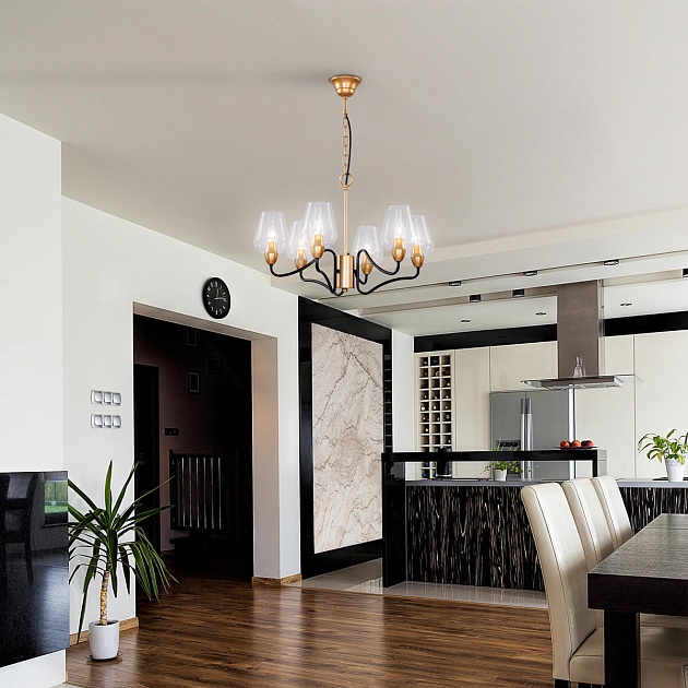 Подвесная люстра Rivoli Fresco 5045-206 Б0044368 изображение 4 Подвесная люстра Rivoli Fresco 5045-206 Б0044368 Фото № 4