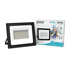 Прожектор светодиодный Gauss Elementary 100W 4000К 613100110 3