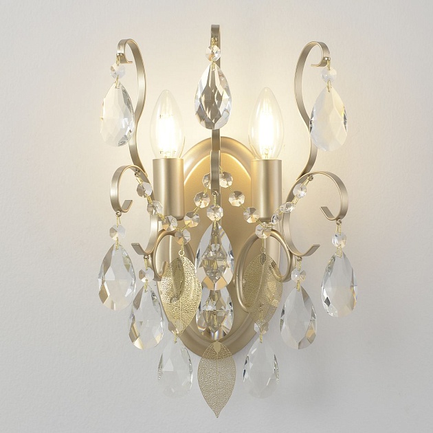 Настенный светильник Crystal Lux Esmiralda AP2 Gold Фото № 6