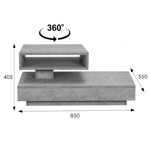 Журнальный стол Мебелик Till 008470 Фото № 3