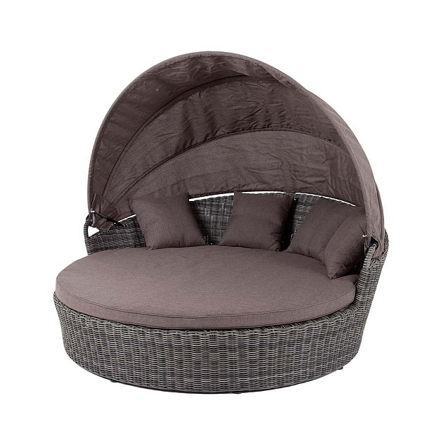 Шезлонг 4sis Стильяно YH-L618W graphite Фото № 1