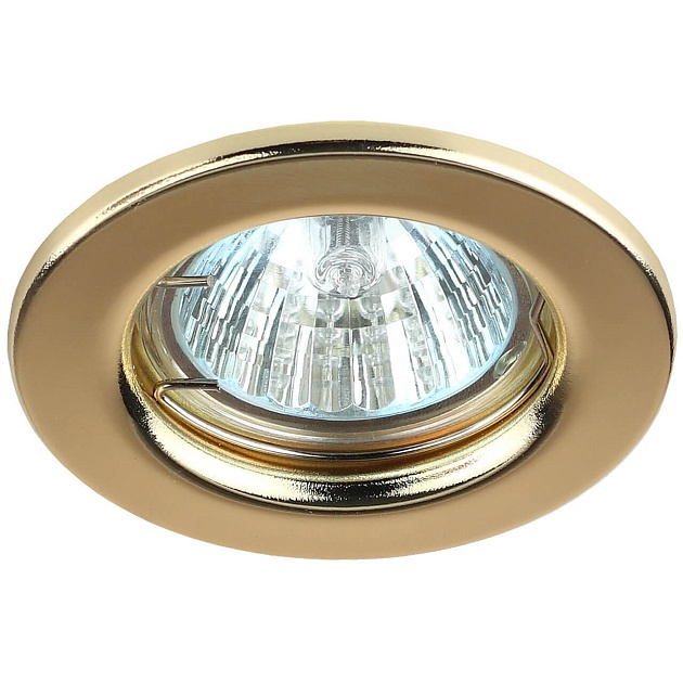 Встраиваемый светильник ЭРА Штампованный ST1 GD C0043798 Фото № 1