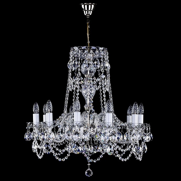 Подвесная люстра Artglass Donatela X. Nickel CE Фото № 1