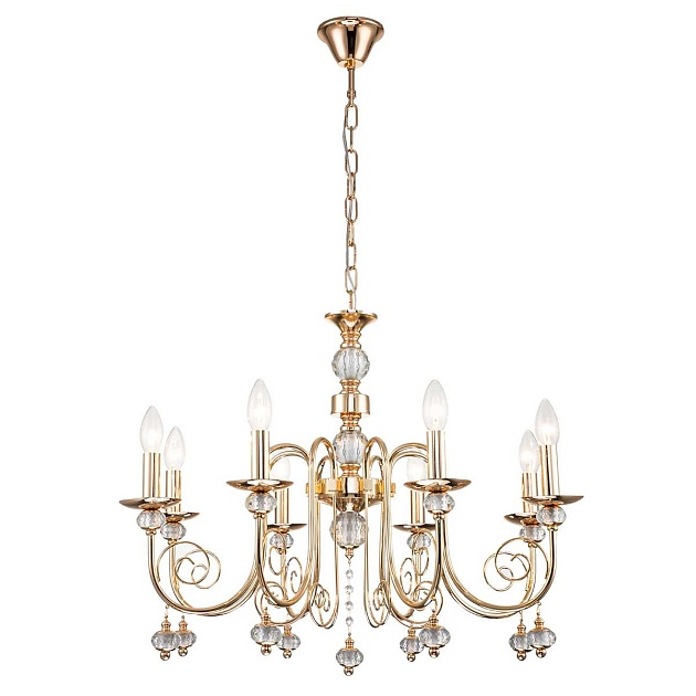 Подвесная люстра Escada Shine 678/8PL Gold Фото № 4