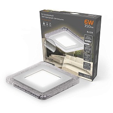 Встраиваемый светодиодный светильник Gauss Backlight Bubbles с подсветкой BL320 2