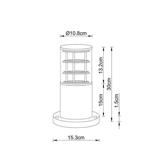 Уличный светильник Arte Lamp Tokyo A5315FN-1BK Фото № 2