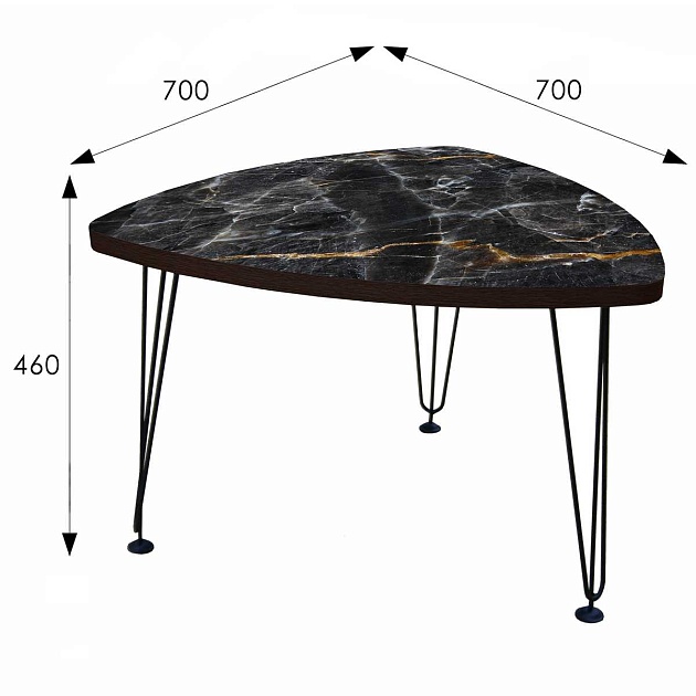 Журнальный стол Мебелик Оникс 1 007646 Фото № 3