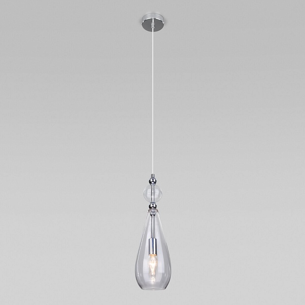 Подвесной светильник Eurosvet Ilario 50202/1 прозрачный изображение 3 Подвесной светильник Eurosvet Ilario 50202/1 прозрачный Фото № 3