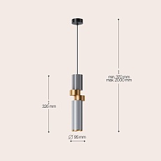 Подвесной светильник Maytoni Palette MOD303PL-01CFL2 2