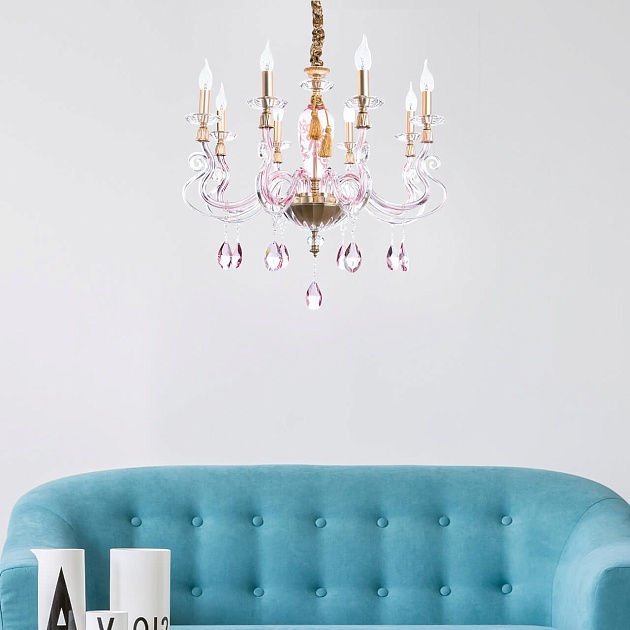 Подвесная люстра Divinare Carl 5124/14 LM-8 изображение 8 Подвесная люстра Divinare Carl 5124/14 LM-8 Фото № 8