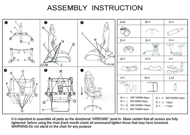 Игровое кресло Woodville Kano 1 11909 Фото № 2