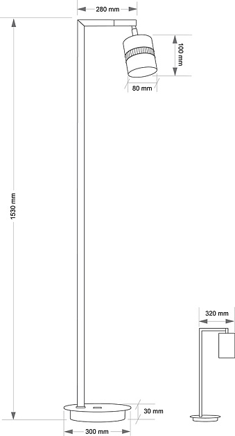 Напольный светильник KUTEK VESTO VES-LS-1(P) изображение 2 Напольный светильник KUTEK VESTO VES-LS-1(P) Фото № 2