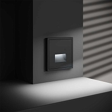 Подсветка светодиодная встраиваемая Voltum S70 с датчиком, (графит) VLS070707 3