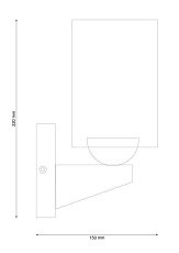 Бра Lucia Tucci Natura W097.1 venge 1