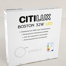 Потолочный светодиодный светильник Citilux Бостон CL709321N 1