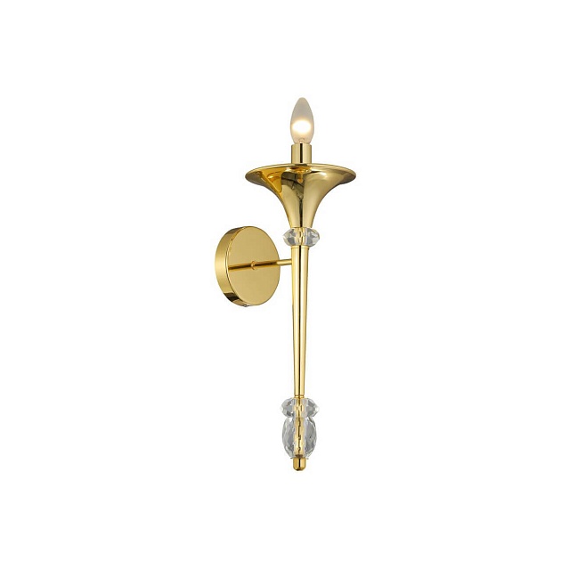 Бра Crystal Lux Miracle AP1 Gold  Фото № 1