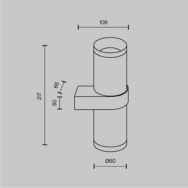 Бра Maytoni Technical Focus Design C069WL-02B изображение 9 Бра Maytoni Technical Focus Design C069WL-02B Фото № 9