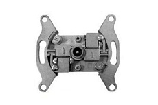 ТВ-розетка оконечная Liregus Retro коричневый омбре 29-026 1