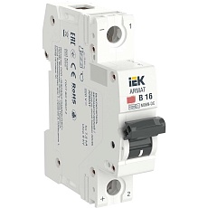 ARMAT Автоматический выключатель M06N-DC 1P B 16А IEK AR-M06N-1-B016DC