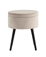 Пуф Stool Group Клайс велюр светло-серый vd-clays-b25 4