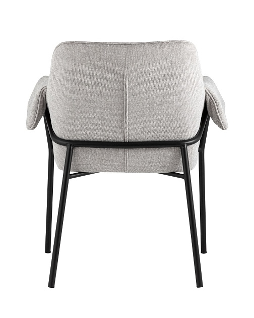 Кресло Stool Group Бесс рогожка светло-серый FDC9469P BEL-40 Фото № 5