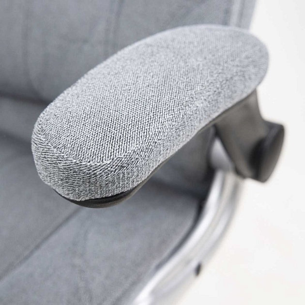 Кресло руководителя AksHome Galio серый, велюр 86372 изображение 10 Кресло руководителя AksHome Galio серый, велюр 86372 Фото № 10