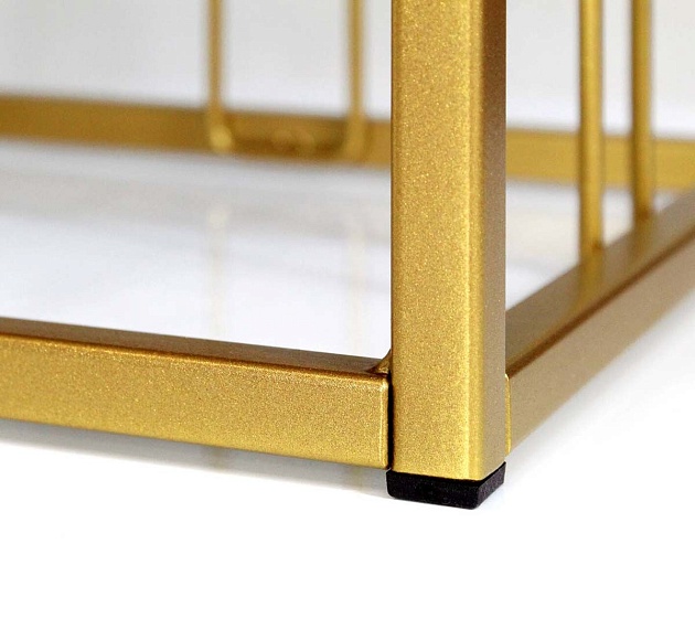 Пуф Sheffilton SHT-B9 голубая пастель/золото 6457998801 Фото № 4