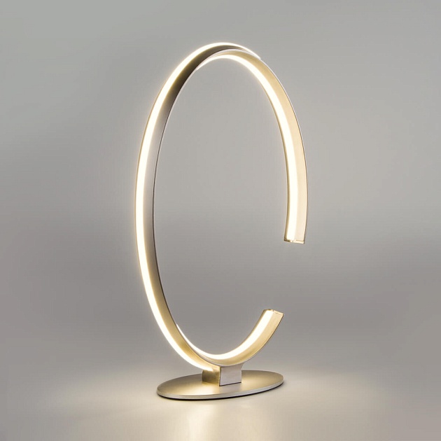 Настольная лампа Eurosvet 80414/1 сатин-никель Фото № 1