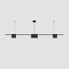 Подвесная люстра Denkirs Orbit DK4063-BK 2