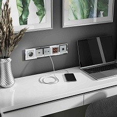 Рамка на 5 постов зеркальная Werkel W0051220 4690389158896 1