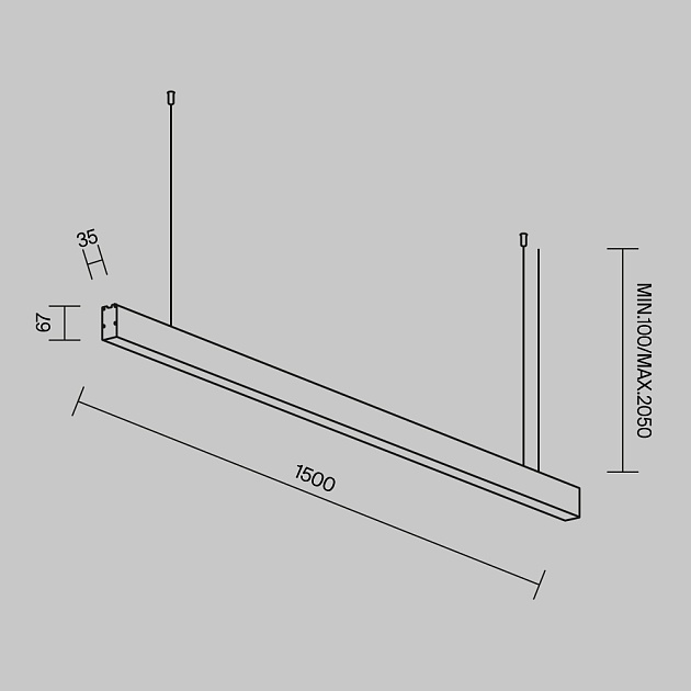 Линейный светильник Maytoni Technical LL312045 Фото № 8
