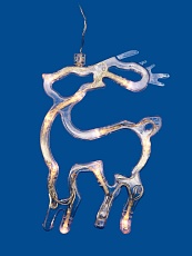 Подвесной светодиодный светильник «Олень» Uniel ULD-H1419-010/STA/3AAA Warm White IP20 Deer UL-00007252 4