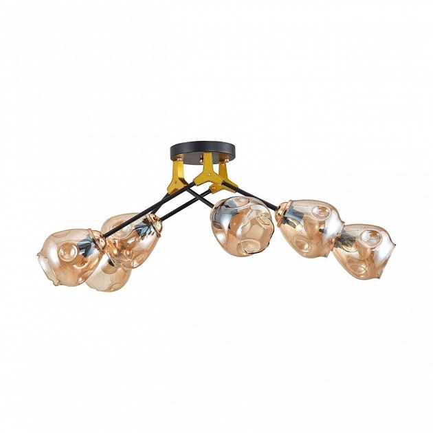 Потолочная люстра Arte Milano Amalfi 252588/6 Br Фото № 8