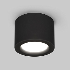 Потолочный светодиодный светильник Elektrostandard DLR026 6W 4200K черный матовый a040441