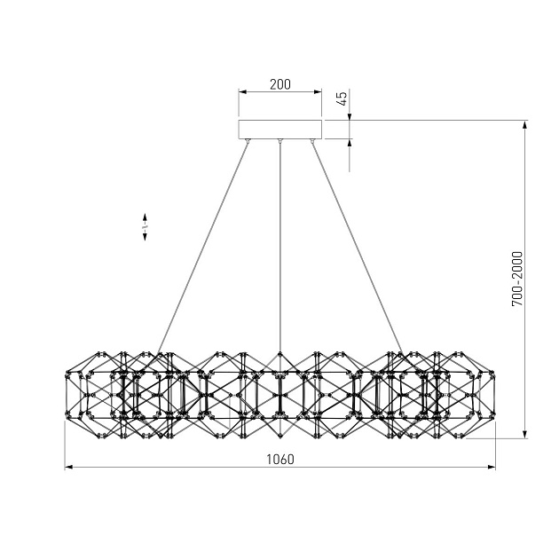 Подвесной светодиодный светильник Eurosvet Uma 90369/15 медь изображение 2 Подвесной светодиодный светильник Eurosvet Uma 90369/15 медь Фото № 2