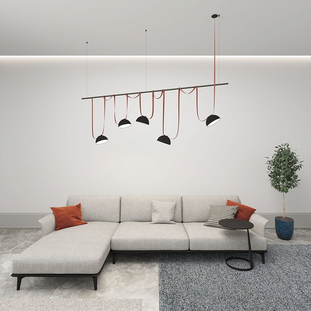 Трековый светильник Denkirs Belty Flow DK5660-BK изображение 8 Трековый светильник Denkirs Belty Flow DK5660-BK Фото № 8