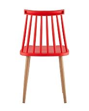 Кухонный стул Stool Group Морган пластиковый красный Y820 red 4
