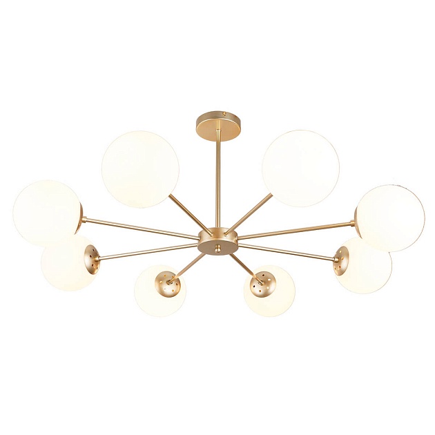 Подвесная люстра Escada ETHEREAL 2110/8P Gold изображение 1 Подвесная люстра Escada ETHEREAL 2110/8P Gold Фото № 1