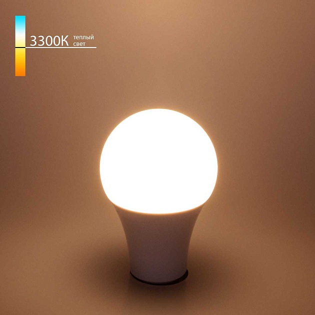 Лампа светодиодная Elektrostandard E27 7W 3300K матовая BLE2765 a060102 Фото № 1
