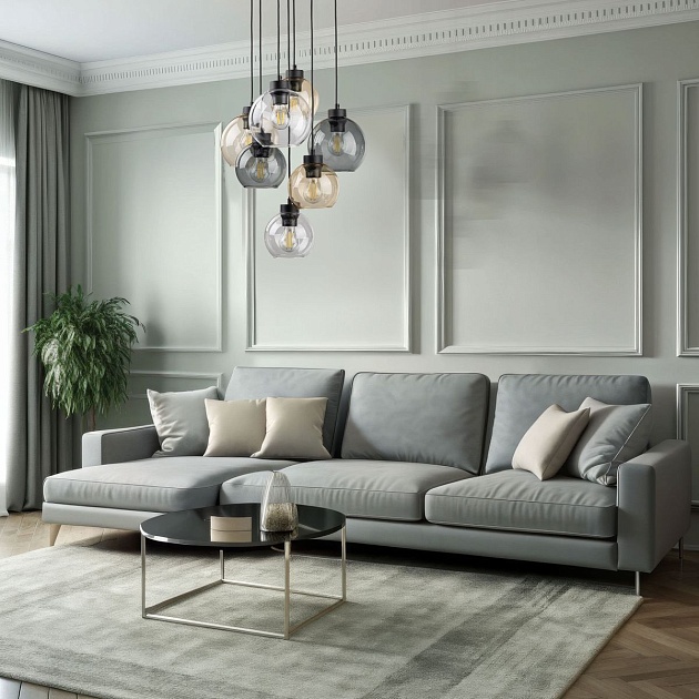 Подвесная люстра TK Lighting 10246 Cubus Фото № 6