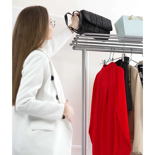 Гардеробная вешалка на колесах Мебелик М 9 002132 изображение 20 Гардеробная вешалка на колесах Мебелик М 9 002132 Фото № 20