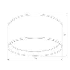 Потолочный светильник TK Lighting 3376 Bilbao Black Gold 2