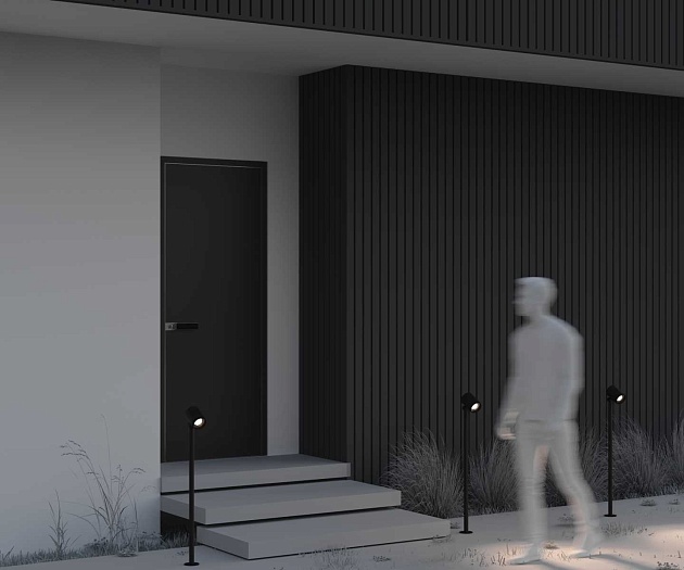 Ландшафтный светильник Maytoni Outdoor O497FL-L12B3K изображение 4 Ландшафтный светильник Maytoni Outdoor O497FL-L12B3K Фото № 4