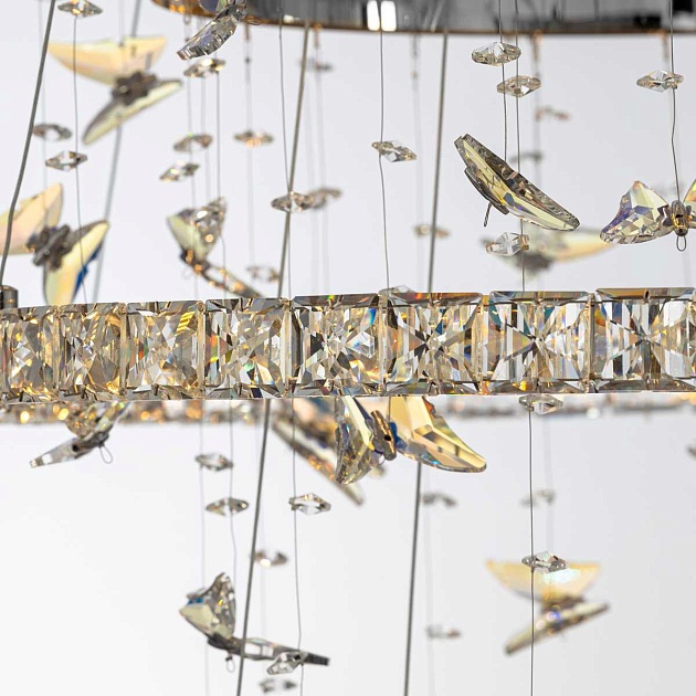 Люстра хрустальная с пультом Citilux ETERA CL322090 Фото № 8