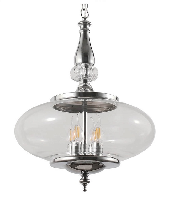 Подвесной светильник Crystal Lux Miel SP4 Chrome изображение 2 Подвесной светильник Crystal Lux Miel SP4 Chrome Фото № 2